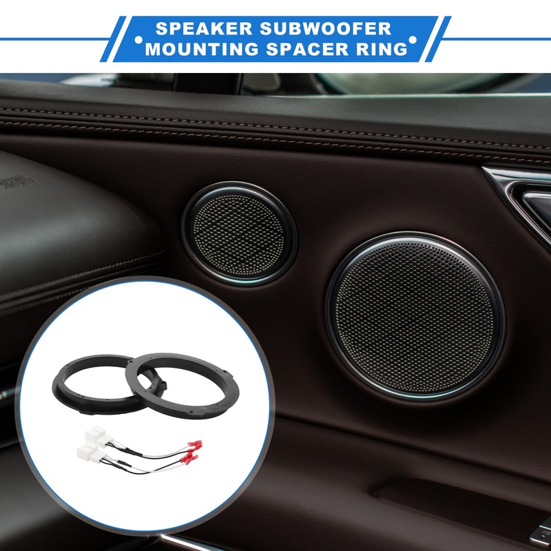 VekAuto 2 Set Speaker Spacer Ring Tweeter Speaker Spacer Adapter