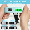 BAGAIL Digital Luggage Scale, 110lbs Hanging Baggage Scale with Backlit