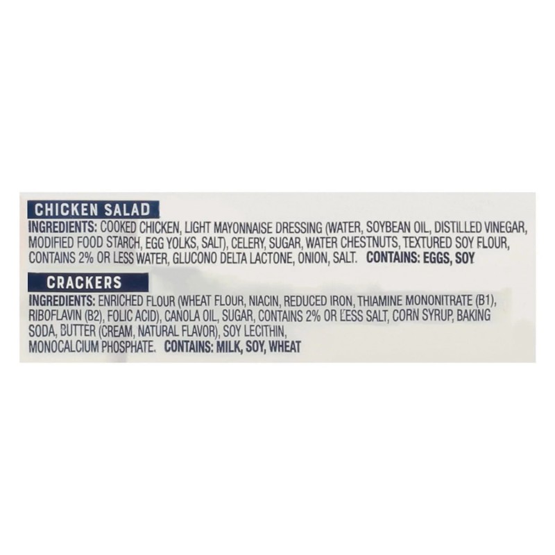 Bumble Bee Snack On The Run Chicken Salad Kits, 3.5