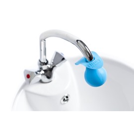Limey Tap Descaling Gadget for Lime Scale Removal, Blue 2 packs