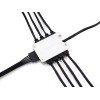 XSPC 8-Way 5V 3-pin RGB Fan Splitter, White