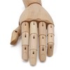 Paintersisters Link Hand, 18 cm Left, Wooden Hand Movable, Model