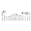 Alessi Collo-Alto, Fischgabel aus Edelstahl 18/10 glänzend poliert, Silver, 19x2x4