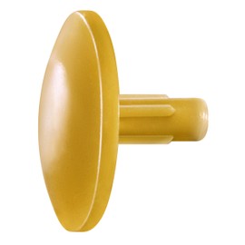 Spax Plastic Cover Cap for Spax with Hole, Ochre, 500 Pieces, 5000009300009
