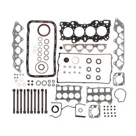 Domestic Gaskets DG-8614922356 Full Gasket Set Head Bolts Compatible With/Replacement For 94-01 Acura Integra GS-R Type-R 1.8L DOHC B18C1 B18C5