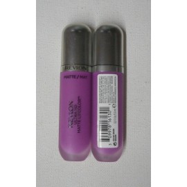 REVLON 2 tube lot REVLON ULTRA HD MATTE LIPCOLOR LIPSTICK 670 HD CRUSH unsealed NWOP