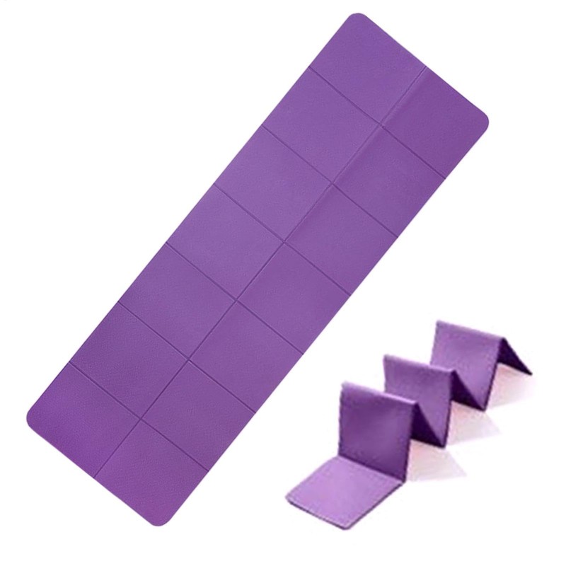Folding Yoga Mat, Household Mute Portable Double-sided Exercise Mat, Household