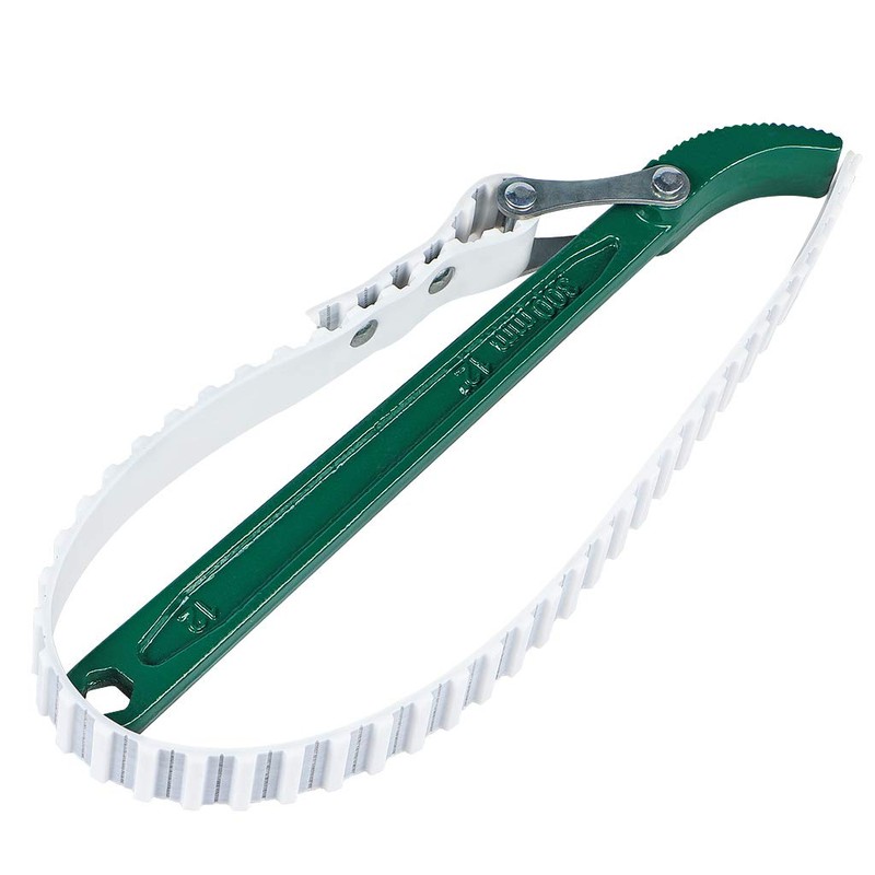 Skelang Adjustable Strap Wrench, 12" Multi-Purpose Steel Wire Belt Wrench