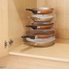 InterDesign Classico Kitchen Cabinet Storage Organizer for Skillets, Pans -