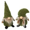 FRANK FLECHTWAREN Gnome, gnome, decorative item, green bottom, set of