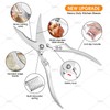 Lost Deer Kitchen Scissors with Metal Handles for Chicken, Poultry,