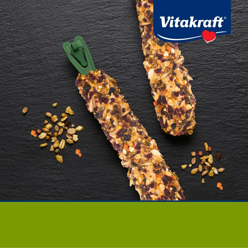 Vitakraft Crunch Sticks Rabbit Treat - Apple and Cherry -