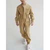 Haloumoning Kids Coveralls Boys Long Sleeve Jumpsuit Zip Up Flight