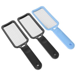 Baluue 3pcs Stainless Steel Foot File Double-sided Callus Remover Tool for Women