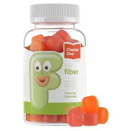 Zahler Chapter One Fiber Gummies, with Natural Chicory Root Soluble Fiber, Certified Kosher, 60 Flavored Gummies