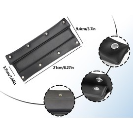KAPSING Replacement Faux Leather Headrest Headphone Repair Parts Compatible with Beyerdynamic DT770 PRO/DT880 PRO/DT990 PRO/HS200/HS400