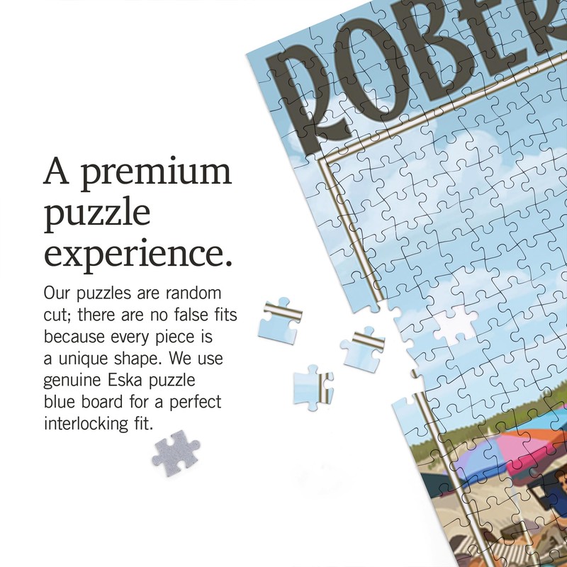 Lantern Press 1000 Piece Jigsaw Puzzle, Robert Moses State Park,