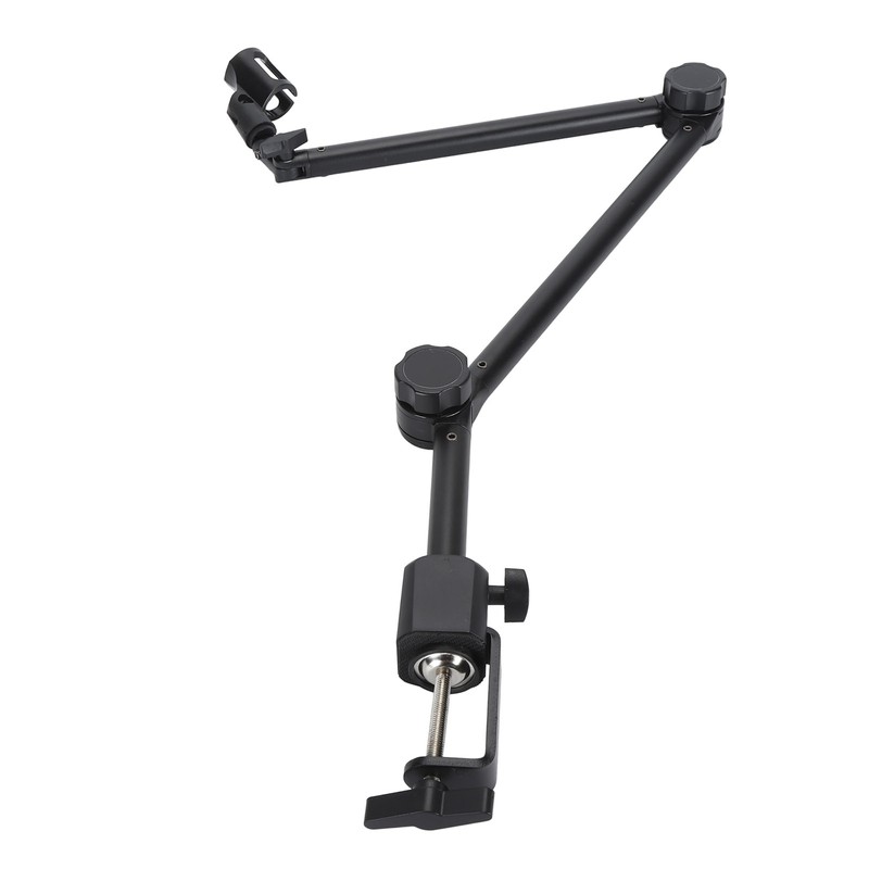 Microphone Arm Stand 180 Degree Adjustable Stable Durable Carbon Steel
