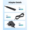 12 V Charging Cable for Braun Shaver Charger (Compatible with