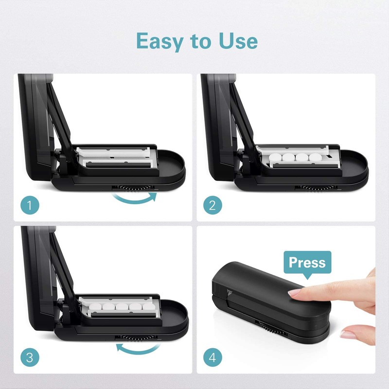 DEPAD Pill Cutter Splitter for Cutting Multiple Pills, Adjustable Pill