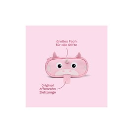 Affenzahn Children's Pencil Case with Animal Motif and Tongue