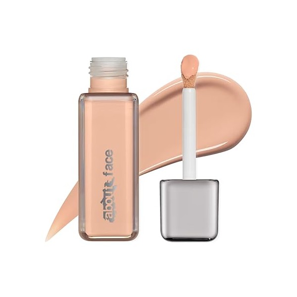 about-face THE PERFORMER Skin-Focused Foundation LM1Cool – Medium Coverage, Long-Wear,