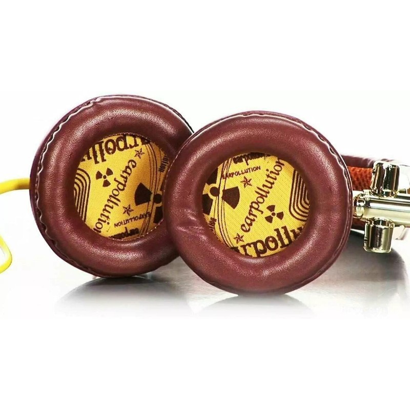 iFrogz Billionaire DJ-Style Stereo Headphones Gold/Brown