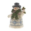 Heartwood Creek Snowman With Pine Scarf Figurine