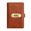 Combination Lock Cash Organizer for Budgeting – 100-Page Capacity with