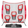 Hit Run Steal Heavy Duty Football Throwing Net, Portable 5