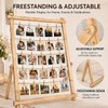 Wooden Photo Display Board with 30 Clips, 25 x 33