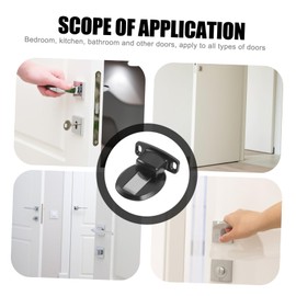 KICHOUSE Anti-Collision Door Stopper Invisible Doorstop Stainless Steel Door Suction Bedroom Door Block Magnetic Door Holder