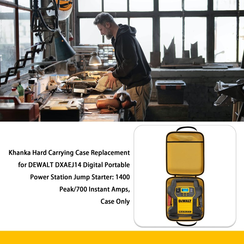 Khanka Hard Carrying Case Replacement for DEWALT DXAEJ14 Digital Portable