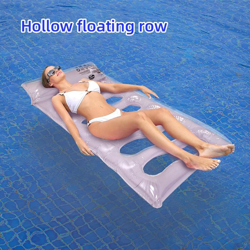Pool Floats - Inflating Water Lounger | Foldable Portable Pool