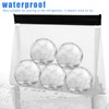 6 Pack Reusable Ice Storage Bags,10 x 7.3 x 2.2in