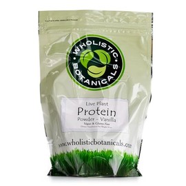 Live Plant Pea Protein Vanilla Powder by Wholistic Botanicals                                                                                         
