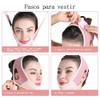 V-lifting facial strap, barbilla strap para dormir, reusable lady v-lifting