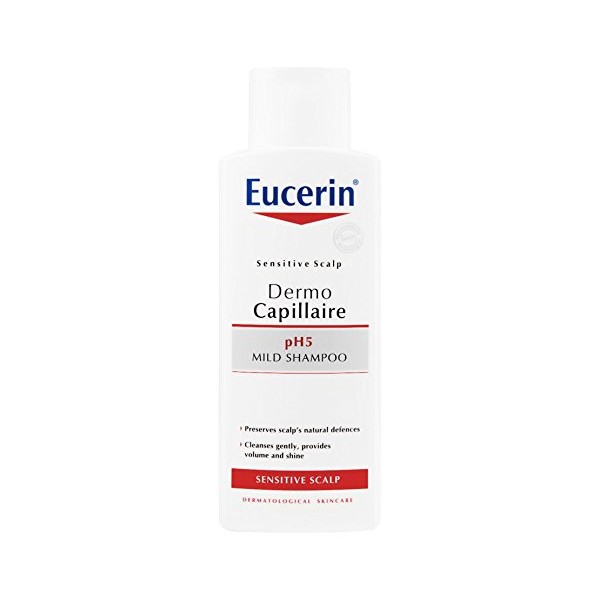 Eucerin Dermo Capillaire pH5 Mild Shampoo for Sensitive Scalp 250ml by Eucerin