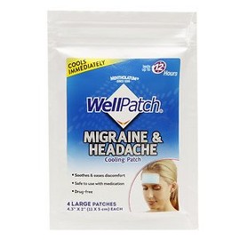 WellPatch Migraine Cooling Patch - 4 Patches