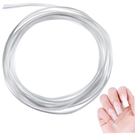 Healeved 1bag Adjustable Nail Extension Fibers for Salon Use Natural Effect Nail Art Supply Flexible Lengthening Tools Bag for