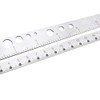 Metal Ruler Stainless Steel Multifunctional Scale Ruler Protractor Figure Drafting