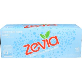 Zevia Caffeine Free Cola 10 Pack, 12 FZ