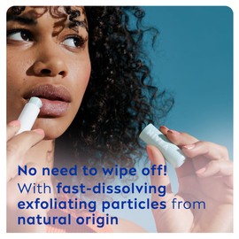 NIVEA 2in1 Aloe Vera Lip Scrub (4.8g), Caring Lip Balm with Aloe Vera and Vitamin E, Gently Exfoliates for Super Soft Lips, Intensive Lip Care, No Need to Wipe Off