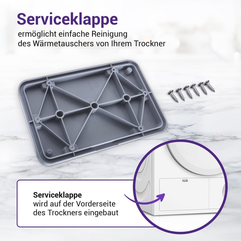 Viоks.pro Maintenance Flap Replacement for Bosch 00646776, Service Flap Bosch