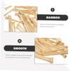 WOONEKY Golf Tees Bamboo 50pcs Golf Spikes Golf Markers Stands