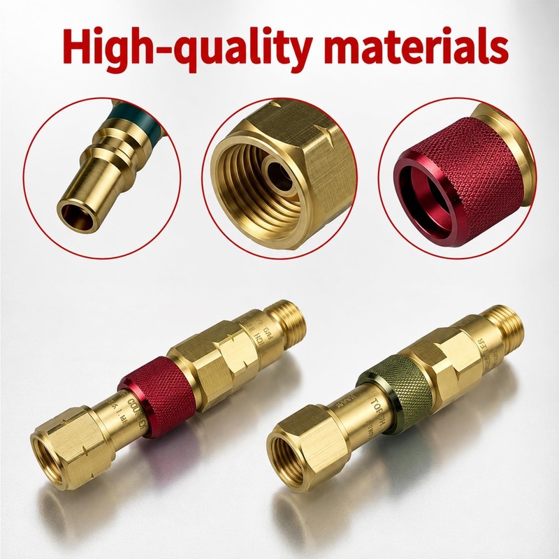 QDB10 Torch To Hose Quick Connect Fittings for Welding Torch,
