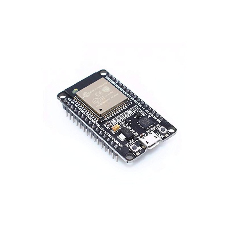 Robojax 30pin ESP32 Development Board WiFi+Bluetooth Ultra-Low Power Consumption Dual