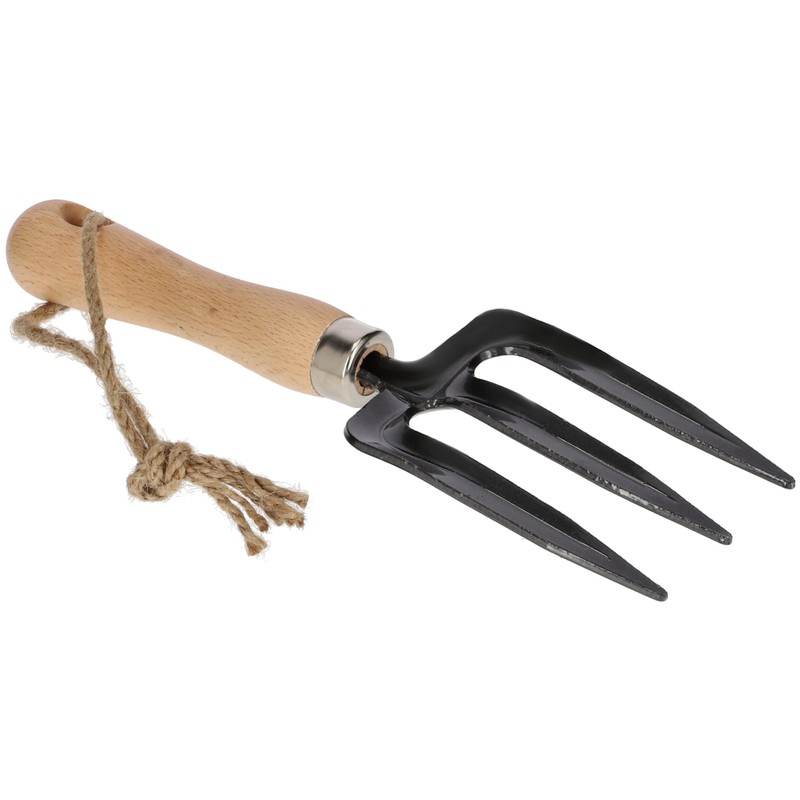 KOTARBAU® Mini Garden Fork with 3 Prongs for Transplanting Flowers,