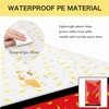 1 Pack Cartoon Tablecloth: Red & White Lightning Bolt Party