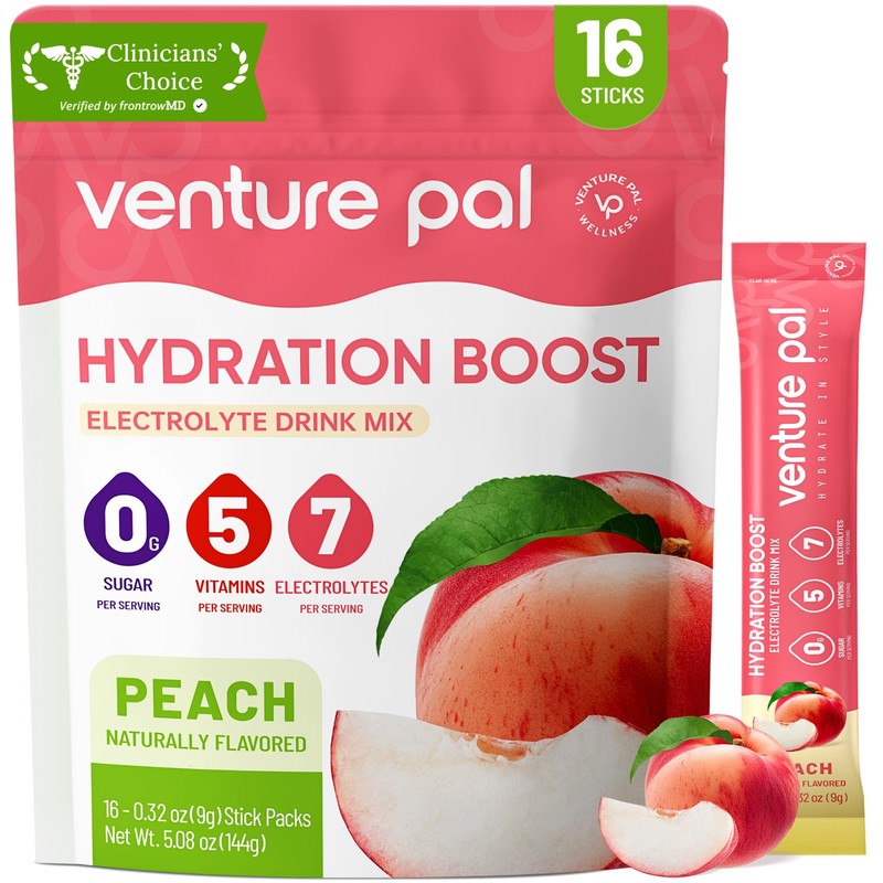 Venture Pal Sugar Free Electrolyte Powder Packets - Liquid Daily